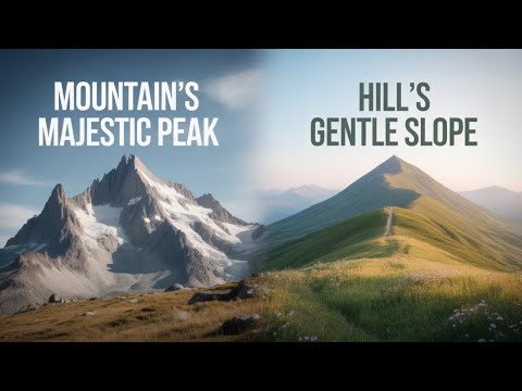 Mountain vs Hill: Key Differences You Never Noticed!