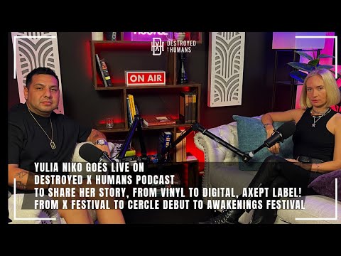 YULIA NIKO / CERCLE / AXEPT / AWAKENINGS FESTIVAL {Behind the scenes} DxH w/ @yulianikomusic