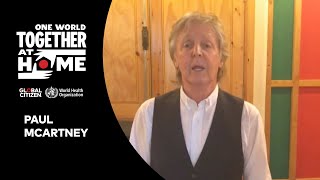 Paul McCartney performs &quot;Lady Madonna&quot; | One World: Together at Home