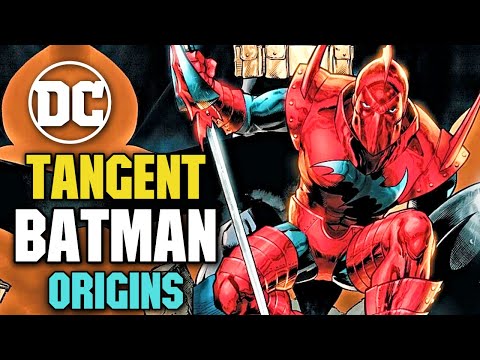 Tangent Batman Origin - Batman Of King Arthur's Time Who Fights Crime By Magical Armor By Merlin