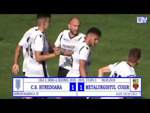 C.S. HUNEDOARA - METALURGISTUL CUGIR (3:3) 08.09.2018