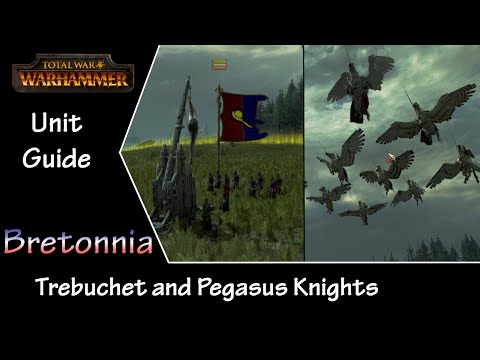 Total War: Warhammer Unit Guide - Bretonnia - Pegasus Knights and Trebuchet