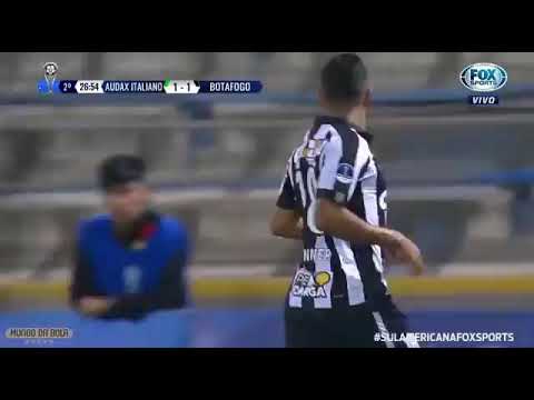 Gol de brenner audax italiano 1 x 1 botafogo