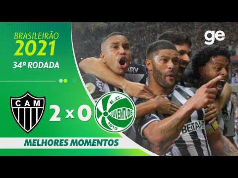 Gols e lances de Atlético Mineiro x Juventude-RS