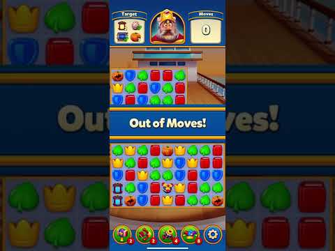 Hard level⚠️ Level 3498, Royal Match