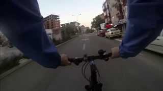 preview picture of video 'GoPro : Prishtina Cycling at early morning'