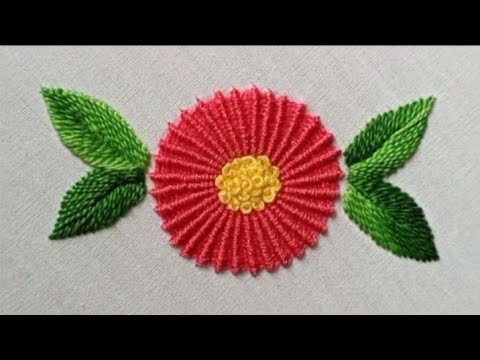 stunning flower embroidery 🤩🪡 | stitches embroidery for beginners ❤️