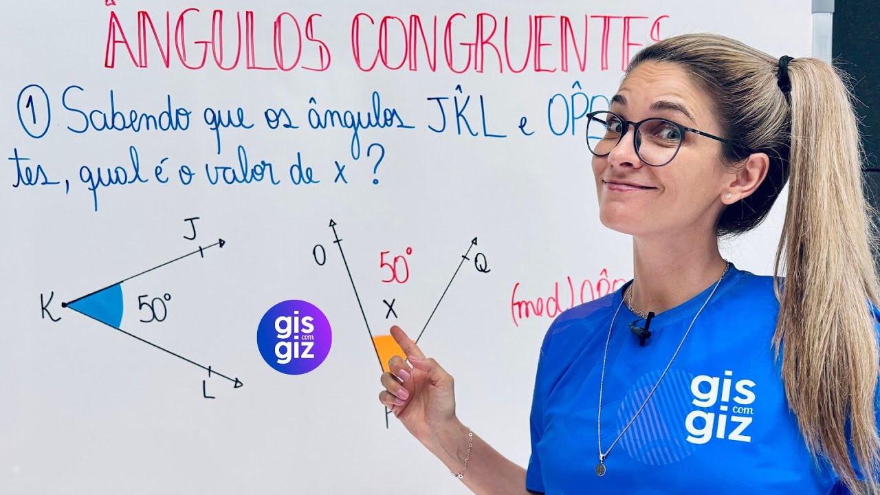 ÂNGULOS CONGRUENTES: Exercícios Resolvidos Passo a Passo | Geometria