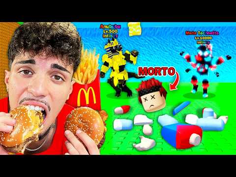 MANGIO UN PANINO DEL MC DONALD's PER OGNI VOLTA CHE MUOIO su SALVA i BRAINROT DALLO TSUNAMI..