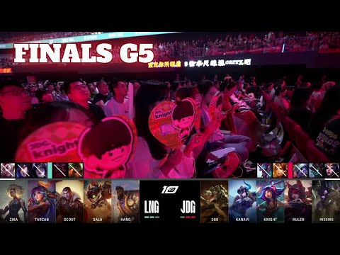 JDG vs LNG - Game 5 | Grand Finals LPL Summer 2023 Playoffs | LNG Gaming vs JD Gaming G5 full
