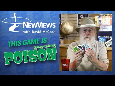 This game is POISON!  A "NewView" How-To and review of a family-style Reiner Knizia card game.