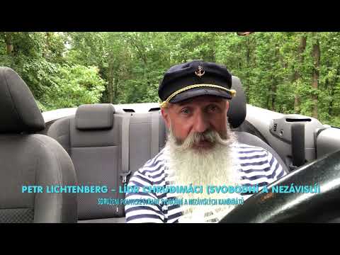 Pan Petr Lichtenberg, lídr CHRUDIMÁCI (Svobodní a nezávislí) - pozdrav z dovolené - 26.7.2022