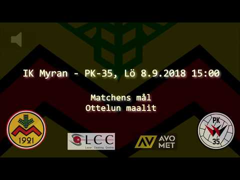2018 09 08 IK Myran - PK-35 GOALS