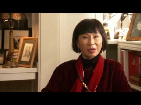 , title : 'A Conversation with Amy Tan by Lawrence Bridges'