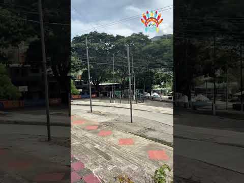 Parque Principal de Dabeiba, Antioquia en Colombia