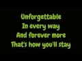 Nat King Cole - Unforgettable (Lyrics HD) 