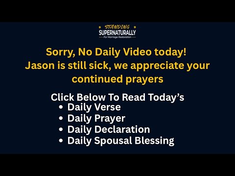 Monday Devotional Video