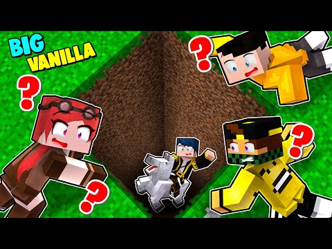 I MIEI AMICI MI SALVANO NELLA BIG VANILLA! - MINECRAFT Ep.4