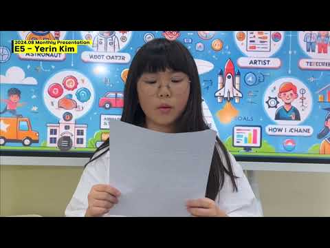 Yerin Kim Aug  Monthly Presentation