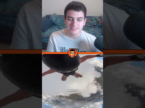 האיש הזה ניסה  לקפוץ על ענן..☁️😱#shorts