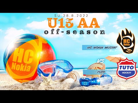 Su 28.8.2022 klo 11.00 HC Nokia Mustat - TuTo // U15 AA // Pre-Season