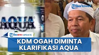 KDM Ogah Klarifikasi soal Aqua Merasa Dirugikan Gegara Klaim Air dari Sumur Bor: Saya Jaga Martabat