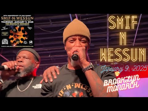 Smif N Wessun @ Brooklyn Monarch, 30 Year Anniversary of DA SHININ Full album performed in sequence!