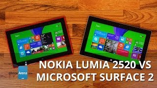 Nokia Lumia 2520 vs Microsoft Surface 2