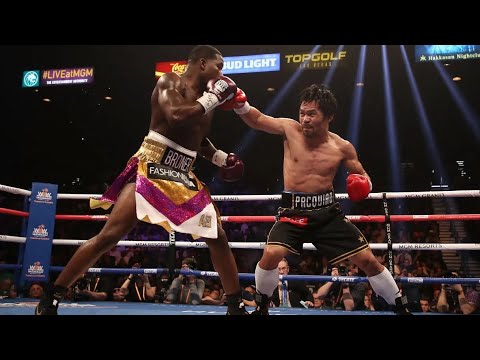 Manny Pacquiao (Philippines) vs Adrien Broner (USA) | BOXING fight, HD, 60 fps