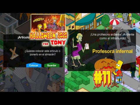 Los Simpson Springfield "Halloween'20: Cap. 11 - Escalera al infierno IV y V" por Tony