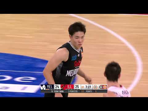 Yudai Baba (7 points) Highlights vs. The Hawks