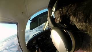 preview picture of video 'Approach and Landing at Monroe Municipal Airport (KEFT)'