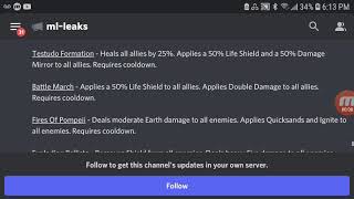 Melteus's skill leaked - Monster Legends