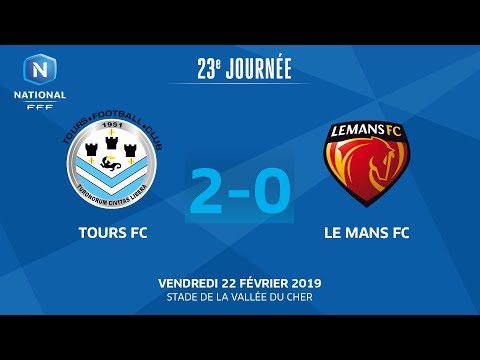 J23 : Tours FC - Le Mans FC (2-0), le résumé I National FFF 2018-2019