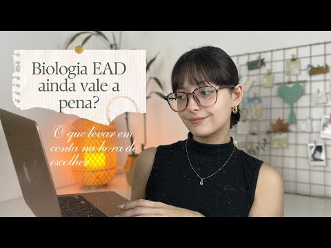 A faculdade de biologia EAD, vale a pena? || Giulia Della