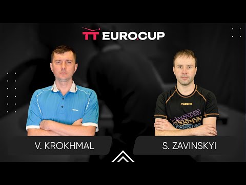 22:00 Vitalii Krokhmal - Serhii Zavinskyi 31.01.2025 TT Euro.Cup Ukraine Professional. TABLE 3