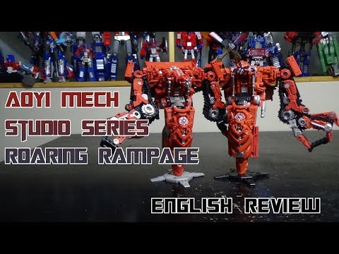 Video Review for Aoyi Mech Studio Series Roaring Rampage