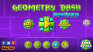 HOW TO GET LOCKED FULL GAME ICONS | GEOMETRY DASH SUBZERO