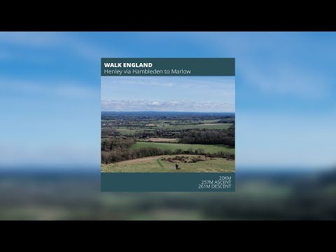 WALK ENGLAND: Hassocks to Upper Beeding SWC-Walk-2-23 (Timelapse)