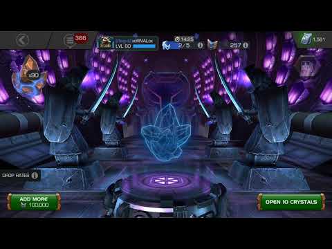 1,000,000 Battle chips = 100 Uncollected Arena Crystals
