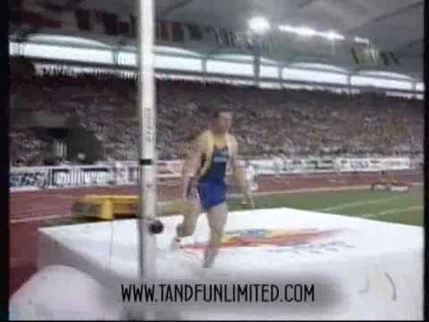 World's Highest Pole Vault!  Sergey Bubka wins gold at the 1993 World Champs.
