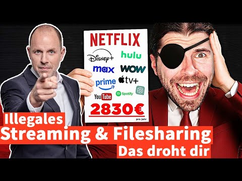 Illegal! Und doch boomt Streaming & Filesharing - Das droht euch rechtlich! | Anwalt Solmecke