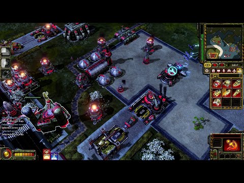 Red Alert 3 4-way FFa Soviets vs Brutals 40K
