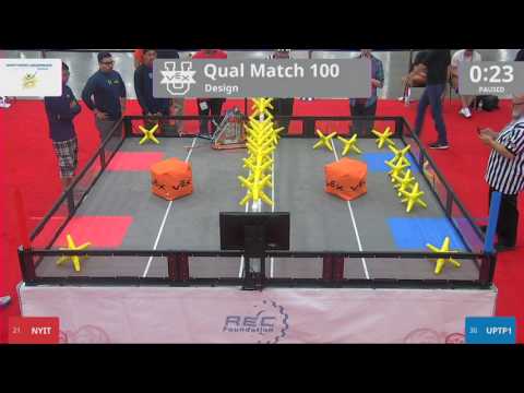 2017 VEXU Design Q100 - NYIT vs UPTP1 - 58 to 0
