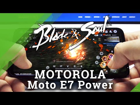 Blade & Soul Revolution on Motorola Moto E7 Power  - Game Test