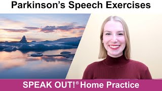 Parkinson’s Speech Exercises: ICEBERGS