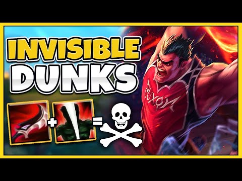 ONE-SHOT WITH DARIUS WHILE INVISIBLE!! DUSKBLADE DARIUS IS 100% HILARIOUS! - League of Legends