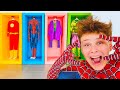 Fake SUPERHERO Costumes Funny Kids Story
