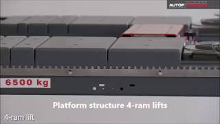 Platform structure for 4-ram lifts(1)