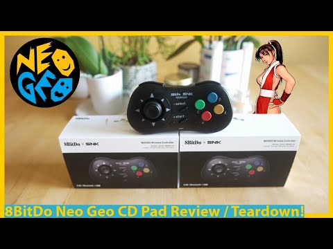 Should You Buy The 8BitDo Neo Geo CD Controller? Full Review and Teardown